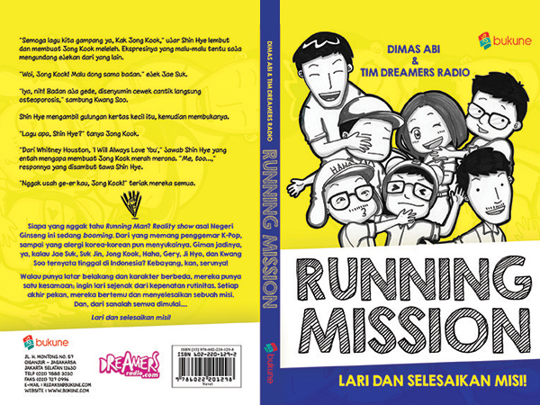 Yuk, Intip Kisah Seru Para Member 'Running Man' di Buku 'Running Mission'!